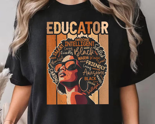Black Educator T-Shirt